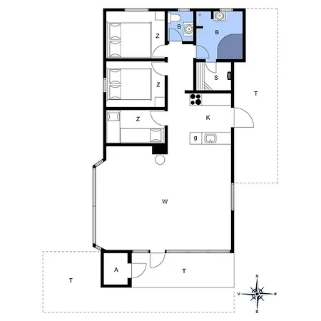 Vakantiehuis Bv136-blavand-port-arthursvej-29 *